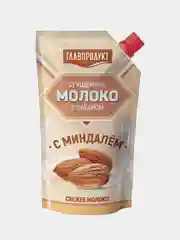 Молоко сгущенное Главпродукт, с миндалём, 270 г
