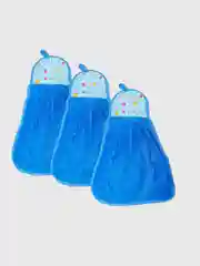 Лазурный салфетка-тряпка из микрофибры,полотенце-матрешка кухонное с петелькой