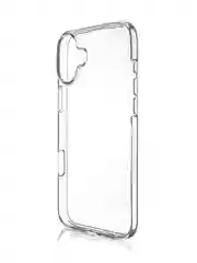 Прозрачный чехол для Apple iPhone 16 Plus силиконовый ROSCO прозрачный с бортиком- защитой камер
