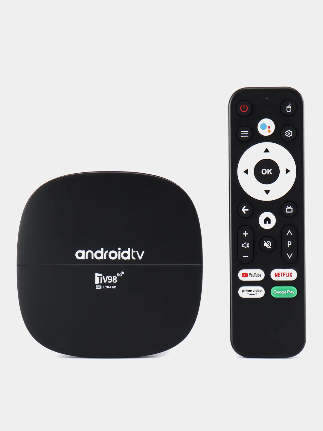 Смарт ТВ приставка 8K, медиаплеер для телевизора 2/16Gb, Android TV 13.0