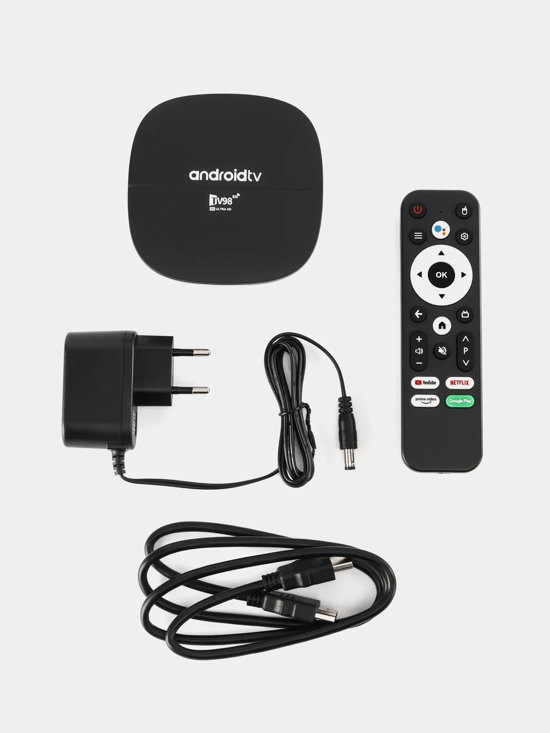 Смарт ТВ приставка 8K, медиаплеер для телевизора 2/16Gb, Android TV 13.0