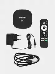 Смарт ТВ приставка 8K, медиаплеер для телевизора 2/16Gb, Android TV 13.0