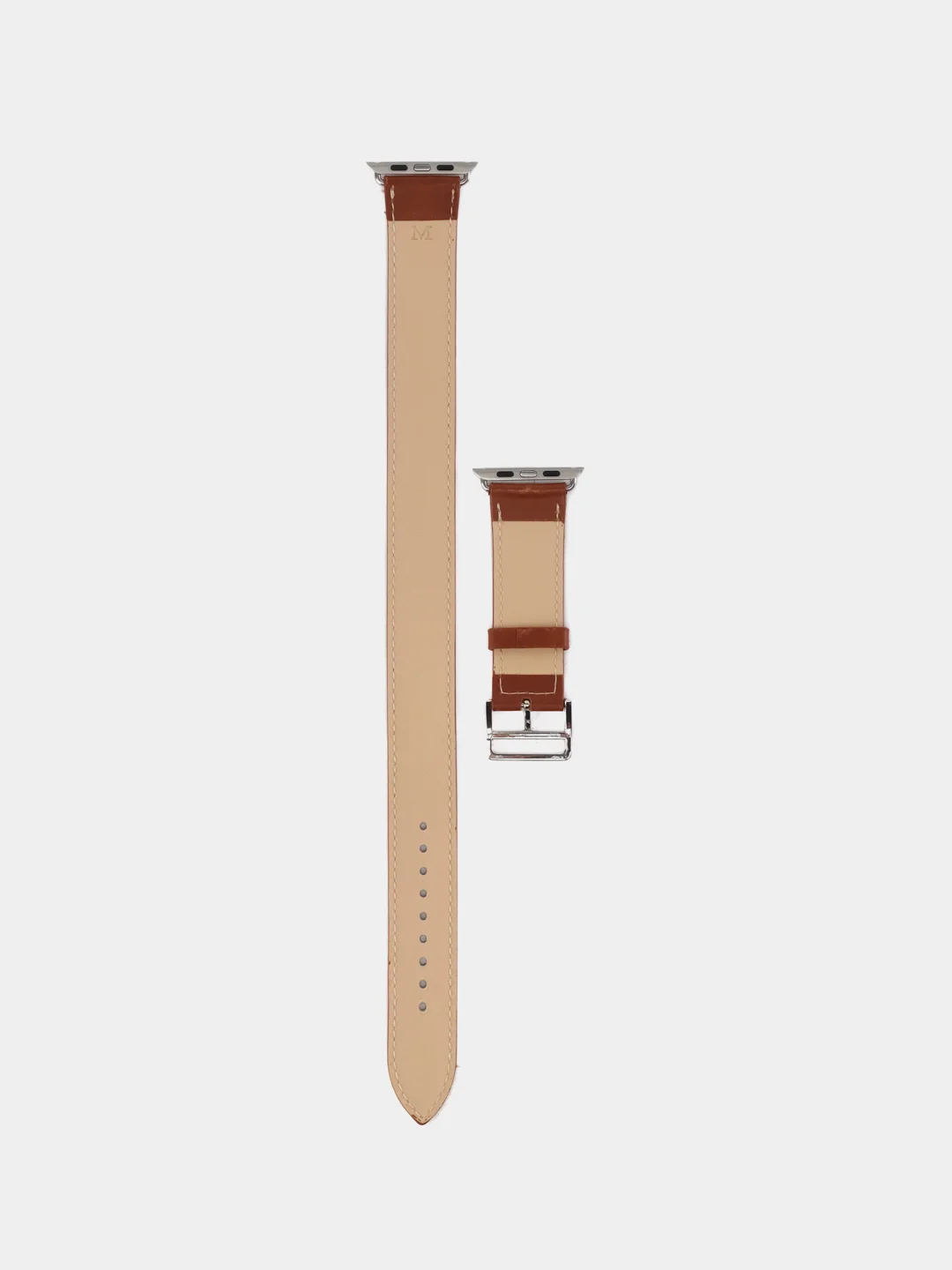 Двойной коричневый ремешок для Apple Watch 42mm