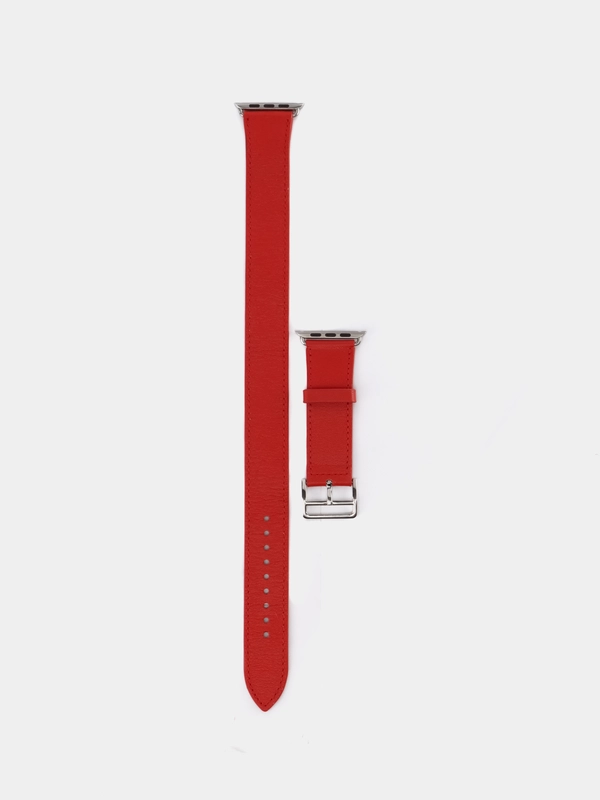 Двойной красный ремешок для Apple Watch 42mm