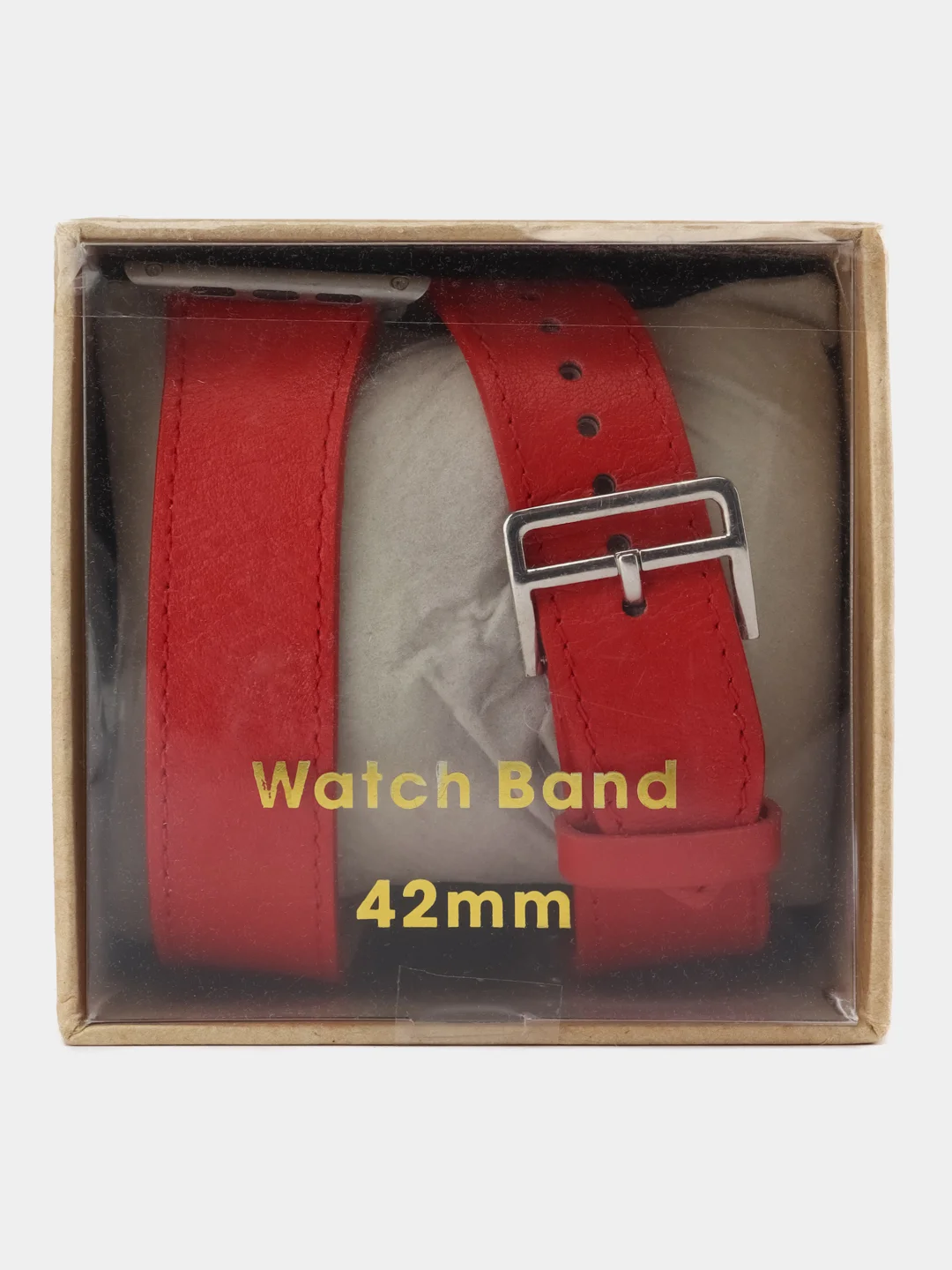Двойной красный ремешок для Apple Watch 42mm