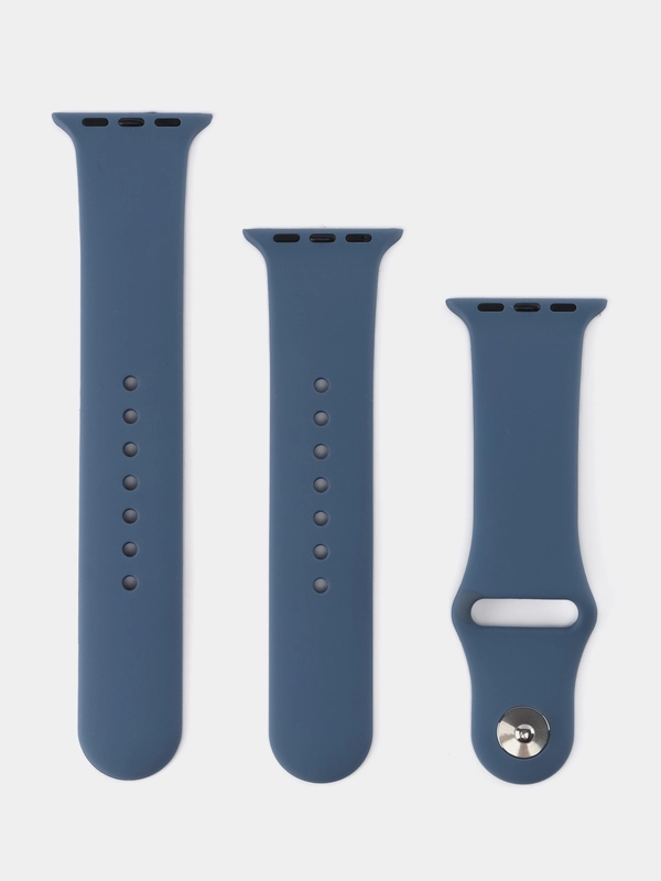 Спортивный ремешок (силиконовый) для Apple Watch 38mm / 40mm Alaskan Blue