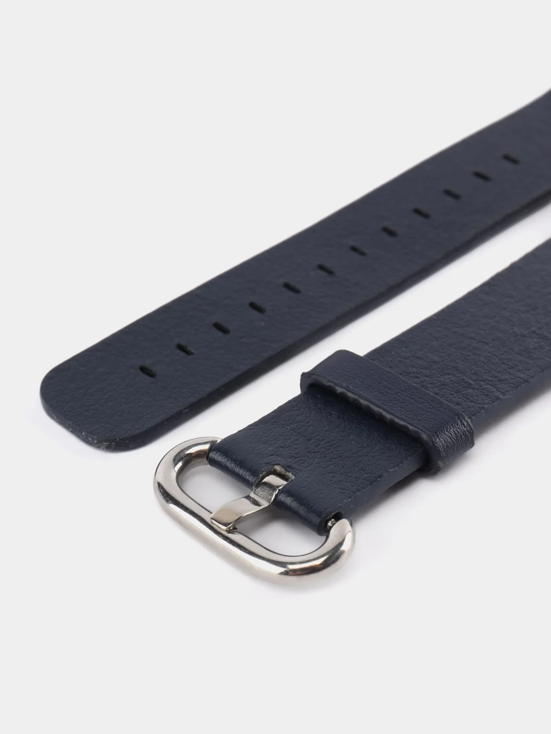 Синий кожаный ремешок для Apple Watch 38mm