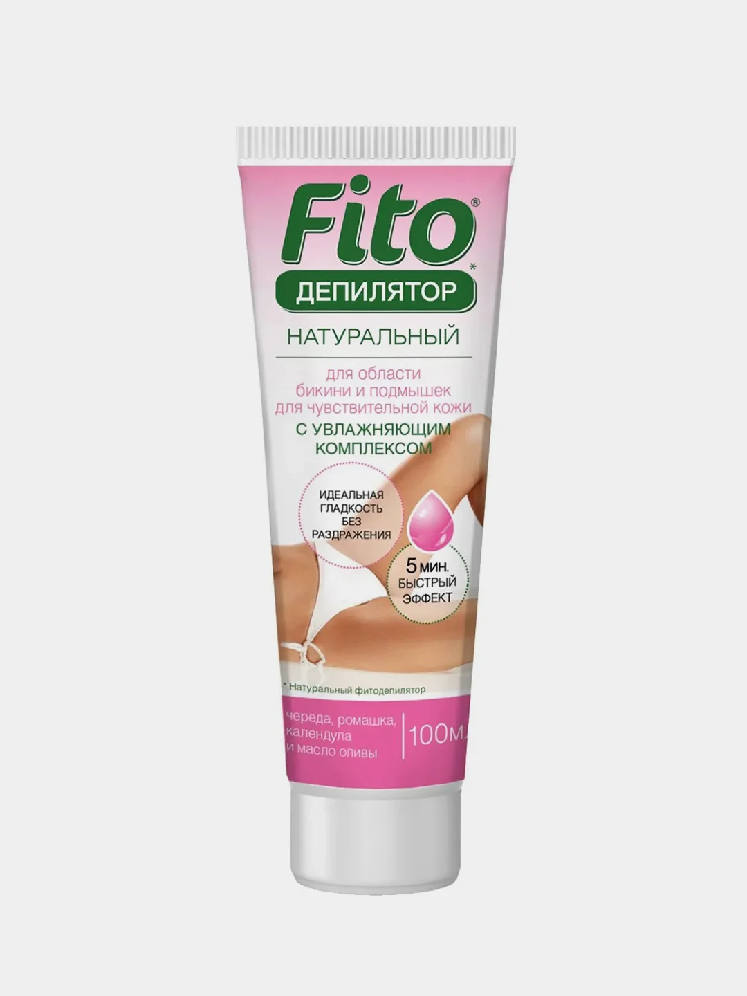 Крем для депиляции FITO Фитодепилятор, натуральный, 100 мл