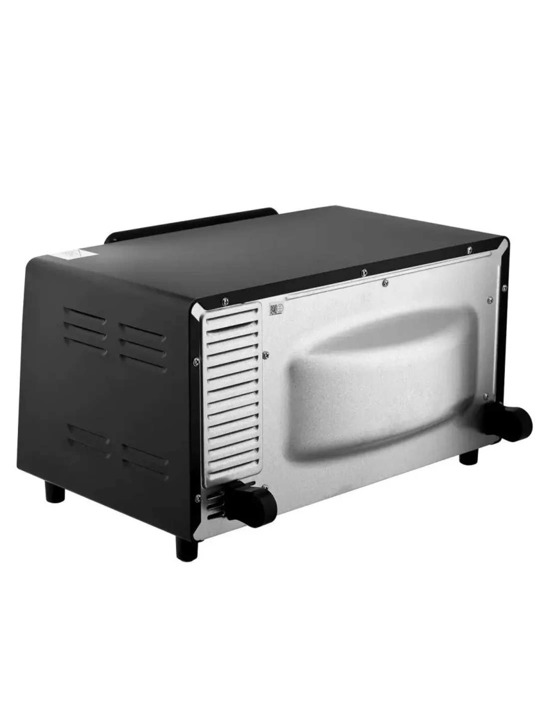 Черный мини - печь BRAYER 2600BR, 1200 Вт, духовой шкаф, духовка