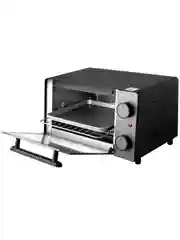 Черный мини - печь BRAYER 2600BR, 1200 Вт, духовой шкаф, духовка