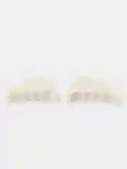Вставки для уменьшения размера обуви, регулируемые, 7 х 3 см, пара, цвет бежевый
