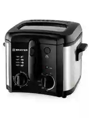 Черный аэрогриль BRAYER 2833BR, 1600 Вт, фритюрница, аэрофритюрница