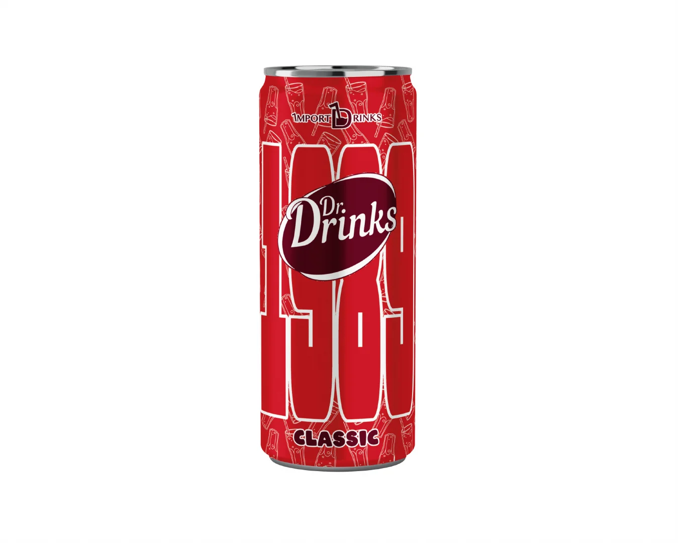 Напиток сильногазированный Dr. Drinks Classic, безалкогольный, 330 мл