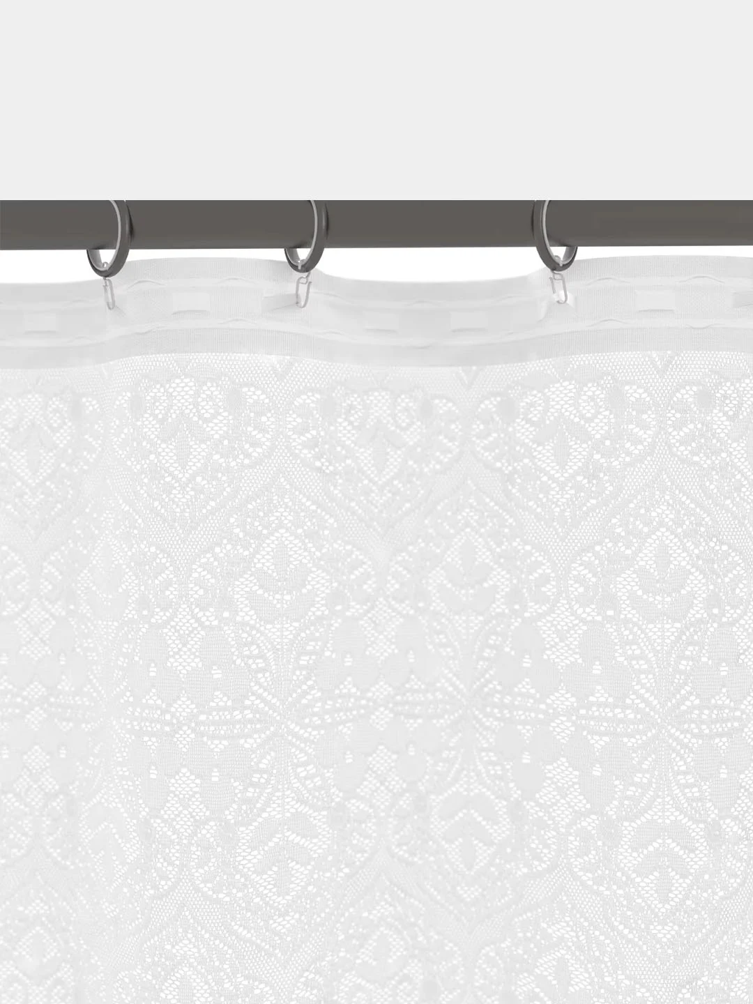 Тюль со шторной лентой 250x165 см для комнаты