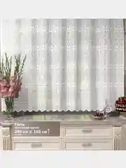 Тюль со шторной лентой 250x165 см для комнаты
