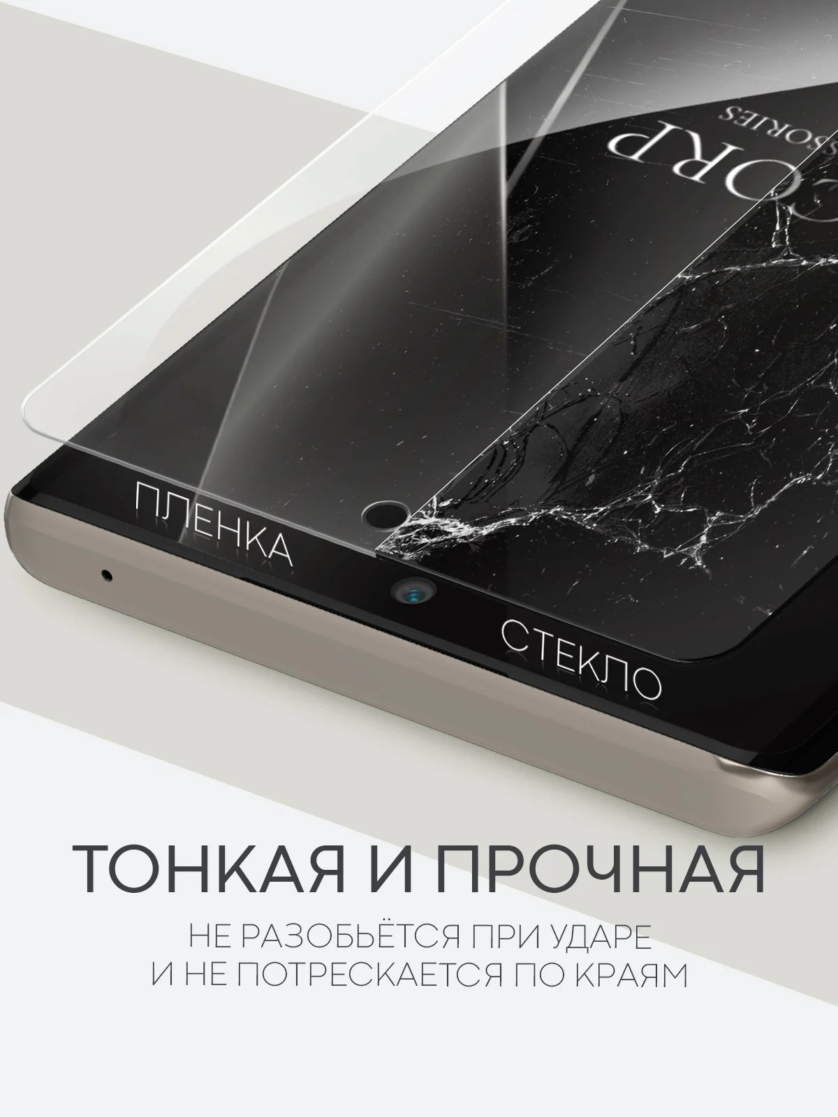 Прозрачный 1-2 шт защитная плёнка для Honor 70 гидрогелевая BROSCORP прозрачная тонкая, не стекло
