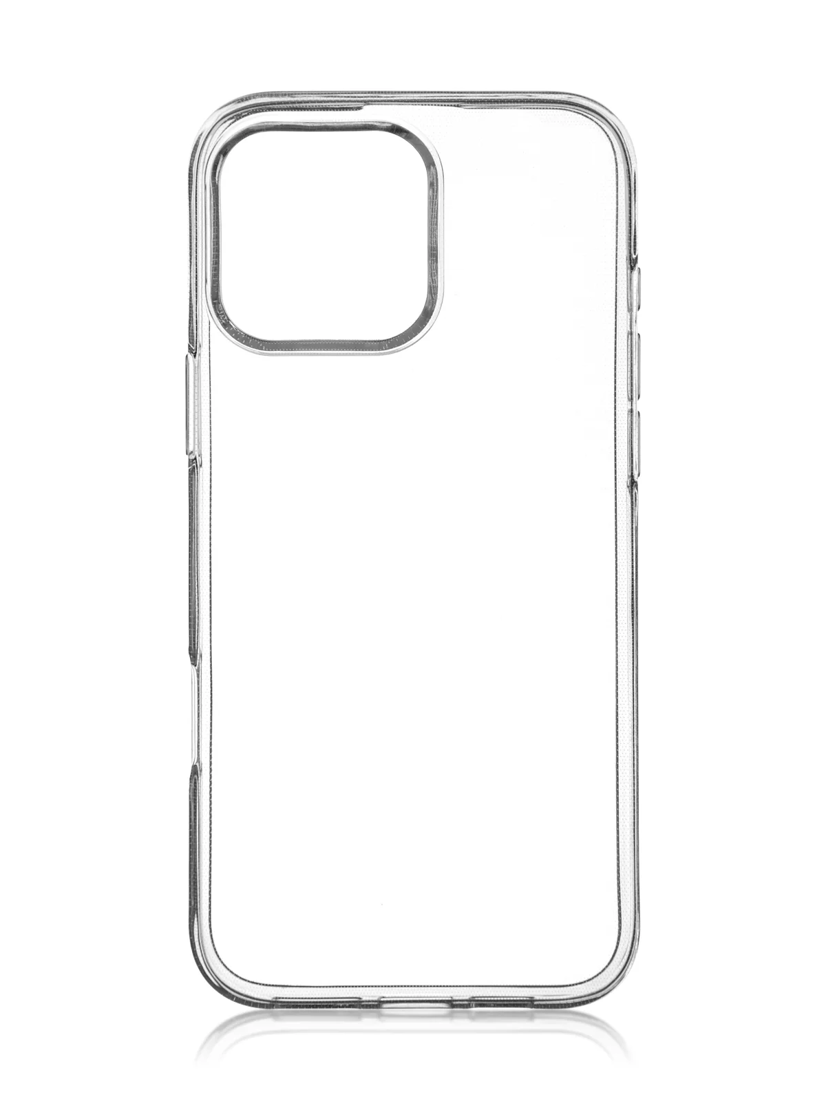 Прозрачный чехол для Apple iPhone 16, Pro, Max, Plus силиконовый BROSCORP матовый/ прозрачный тонкий