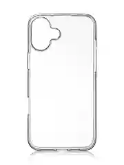 Прозрачный чехол для Apple iPhone 16, Pro, Max, Plus силиконовый BROSCORP матовый/ прозрачный тонкий