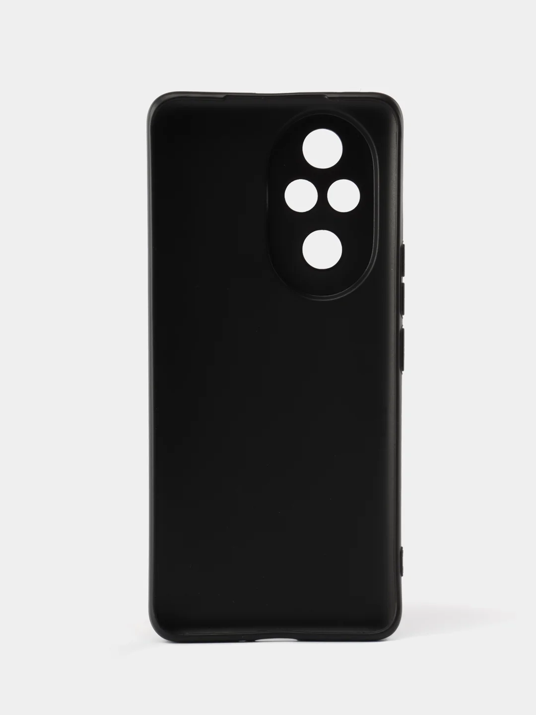 Чехол Honor 200 Pro черный, силиконовый, матовый