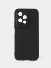 Чехол Honor 200 Lite / Хонор 200 Лайт черный, силиконовый, матовый