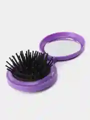 Аметистовый расчёска складная, дорожная