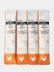 ELITECAT "Мультивитаминное крем-лакомство" для кошек, куриное филе, 4х12гр, 3 шт
