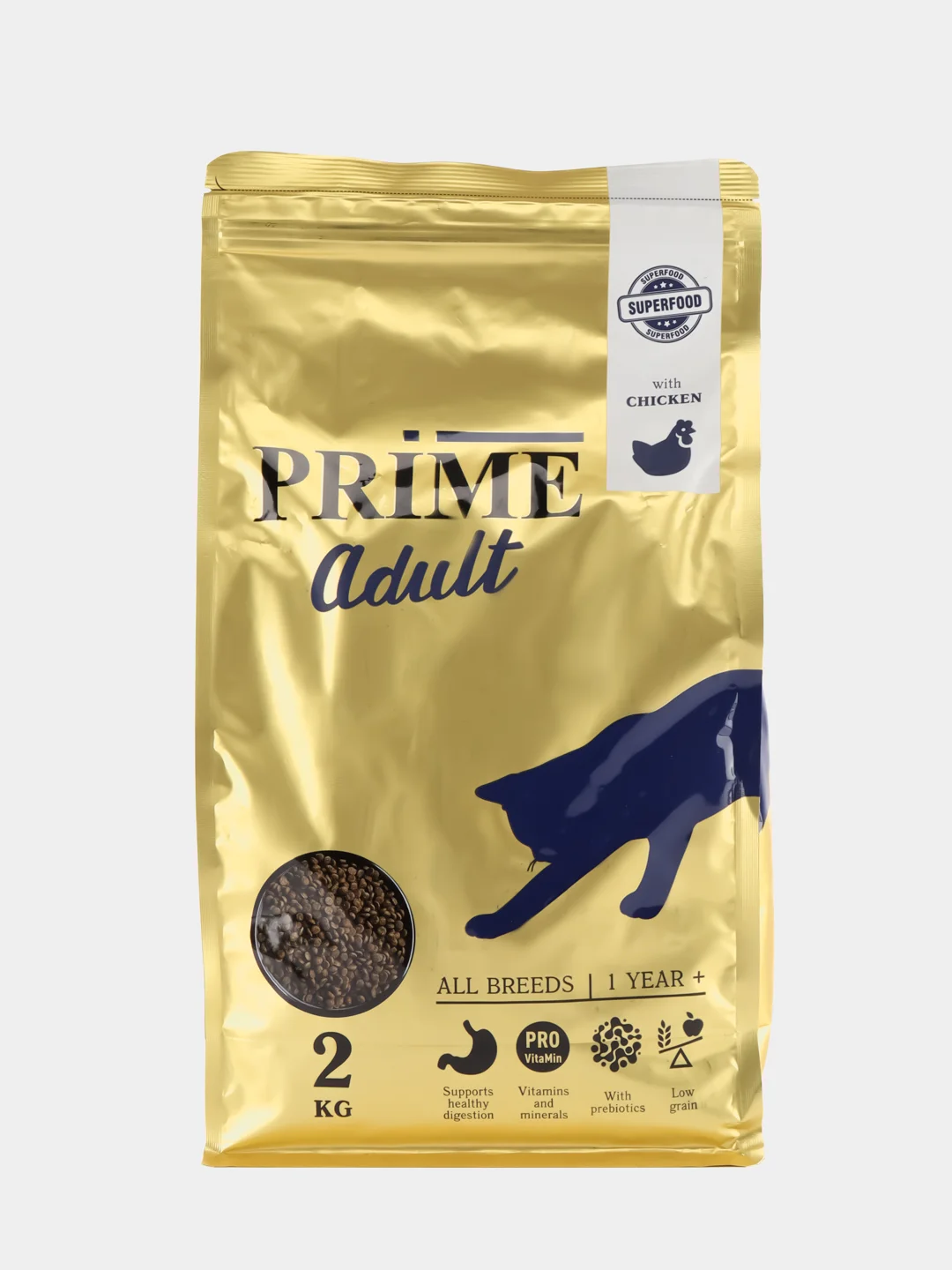 Корм для кошек сухой PRIME на курице