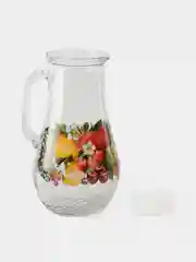 Вишнёвый кувшин для воды, сока стекло