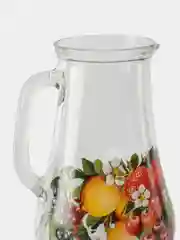Вишнёвый кувшин для воды, сока стекло