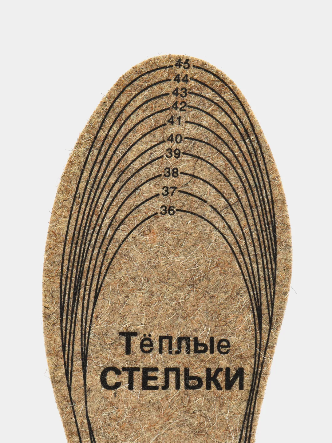 Теплые стельки для обуви, 2 пары