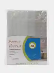 Штора для ванны с объемным рисунком 3D шторка для ванны прозрачная 180 х 180