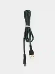 Тёмно-зелёный силиконовый кабель для телефона Type-C USB, провод зарядный, шнур юсб тайпси