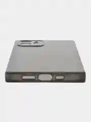Черный прямоугольный чехол на iPhone 12, Айфон 12 чехол