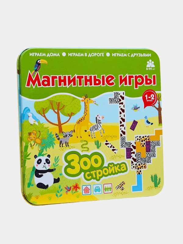 Игра магнитная Бумбарам "Зоостройка"