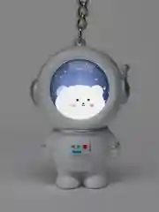 Брелок-фонарик "Котенок-космонавт"