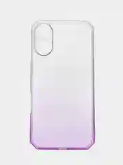 Лавандовый чехол прозрачный iPhone 16 Pro Max Plus айфон про макс градиентный с защитой камеры