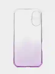 Лавандовый чехол прозрачный iPhone 16 Pro Max Plus айфон про макс градиентный с защитой камеры