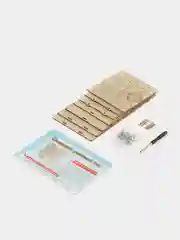 Конструктор деревянный - вертикальный механический Сейф шифр - модель W047 Бренд DLED