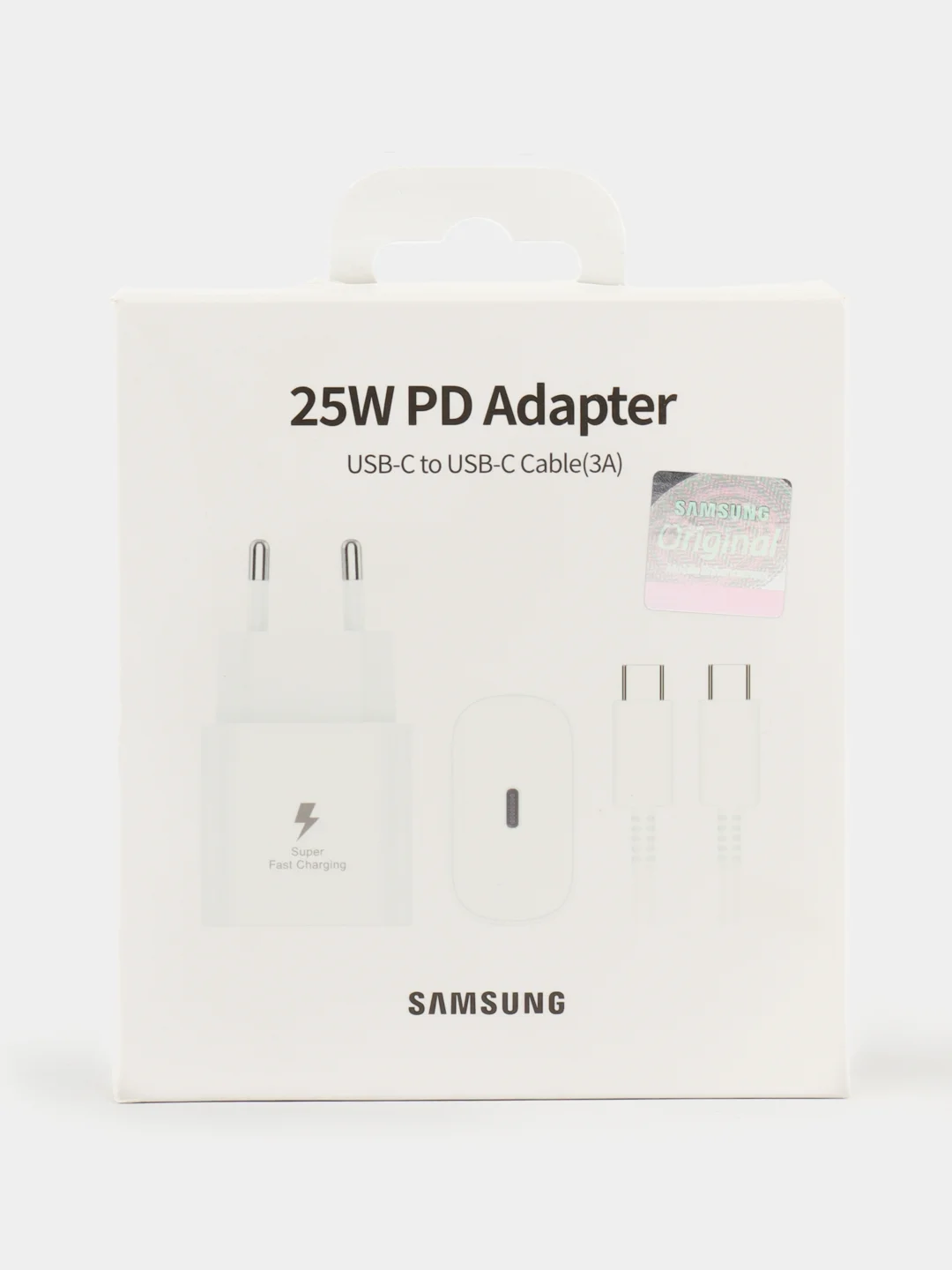 Зарядное устройство для Samsung 25W, зарядник для Самсунг быстрая зарядка на андроид