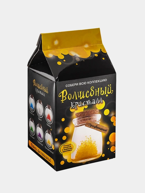 Набор для выращивания кристалла Бумбарам "Волшебный кристалл", с пожеланием процветания