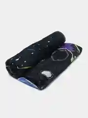Черный плед в игровом стиле 150 х 200