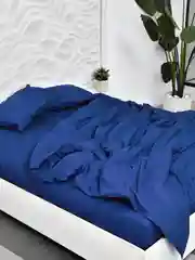 Индиго простынь классическая ILMA
