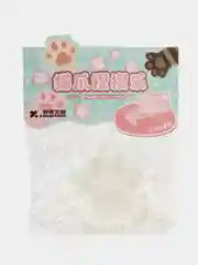 Белый игрушка антистресс сквиш лапка котика / лапа "Posh Detki"
