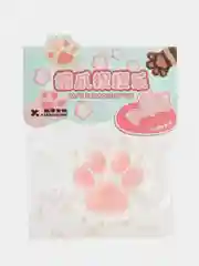 Розовый игрушка антистресс сквиш лапка котика / лапа "Posh Detki"