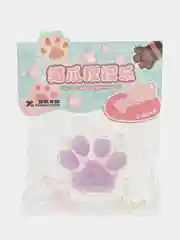 Сиреневый игрушка антистресс сквиш лапка котика / лапа "Posh Detki"