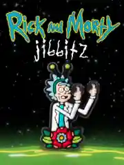 Золотой джибитсы / украшение для обуви, сабо и браслета Джиббитс "Rick and Morty"