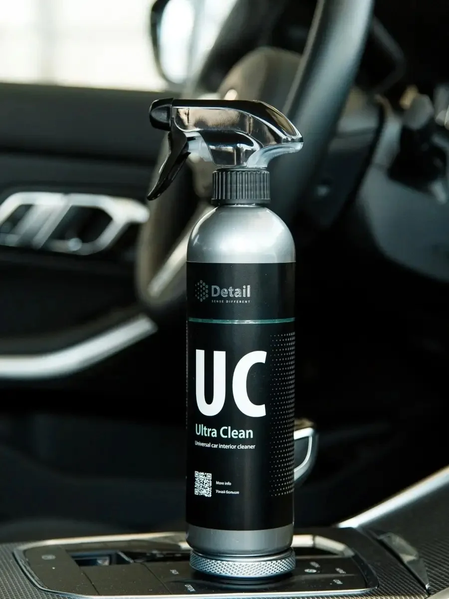 Универсальный очиститель салона автомобиля DETAIL UC Ultra Clean 500 мл набор 2 шт