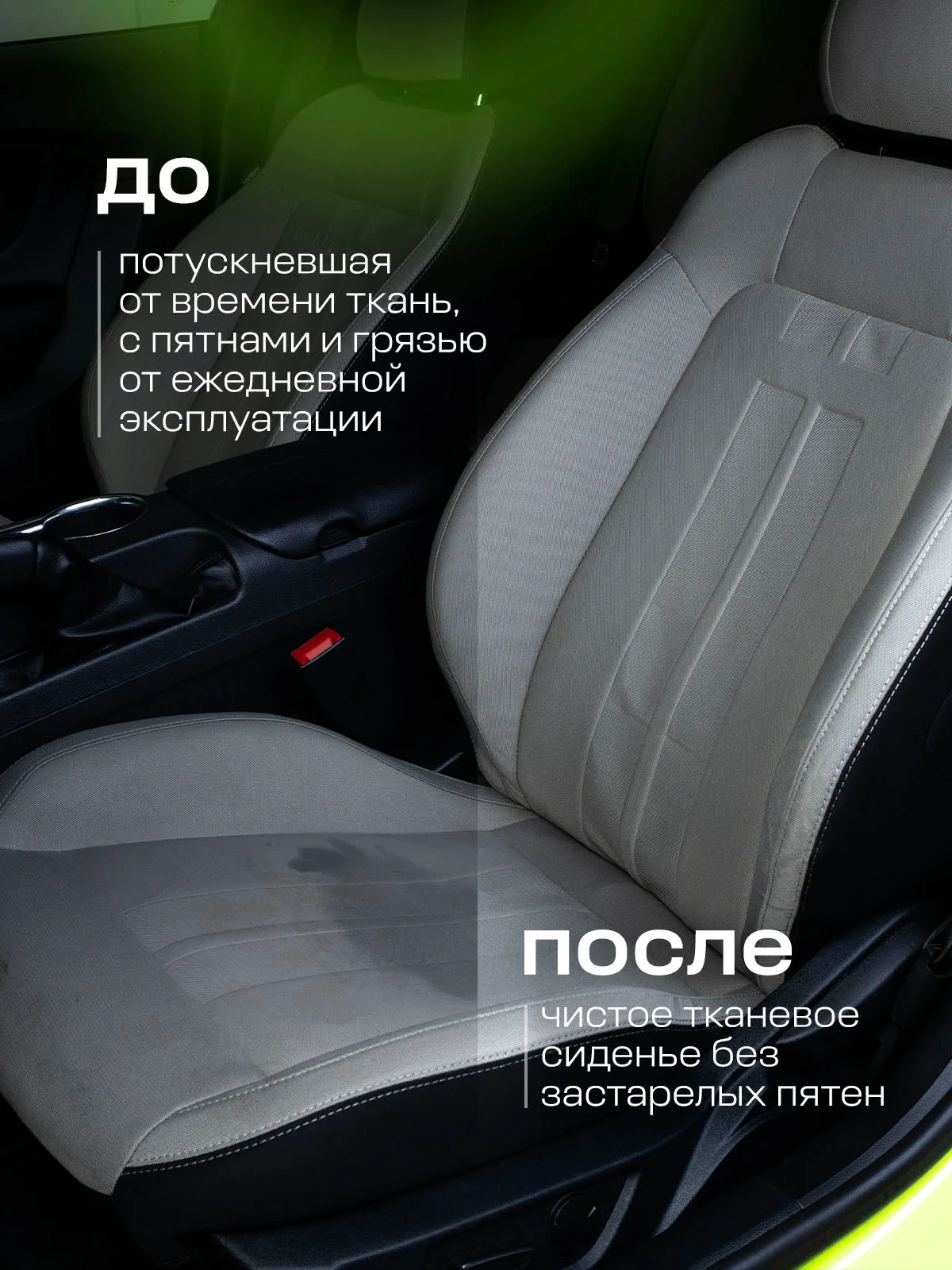 Набор автохимии GRASS по уходу за салоном автомобиля, 4 предмета