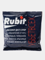 Дуст от тараканов и других насекомых Rubit 120 г