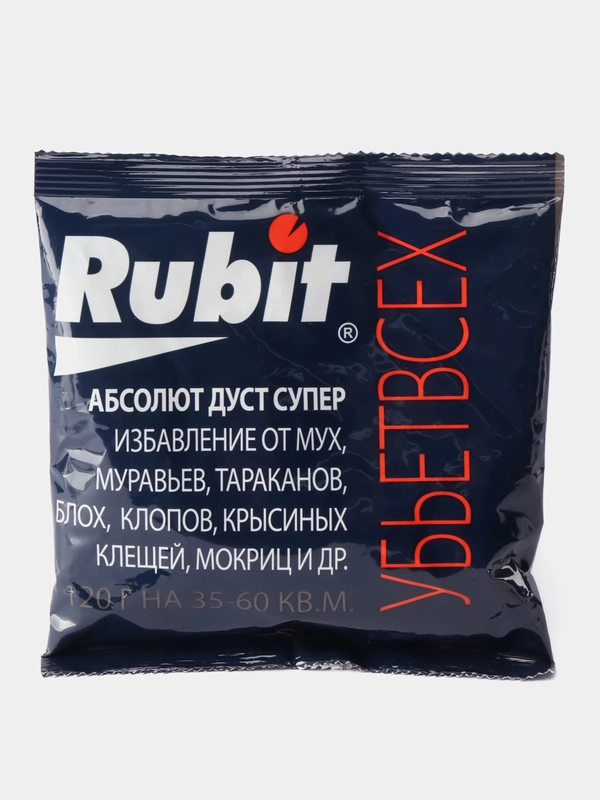 Дуст от тараканов и других насекомых Rubit 120 г